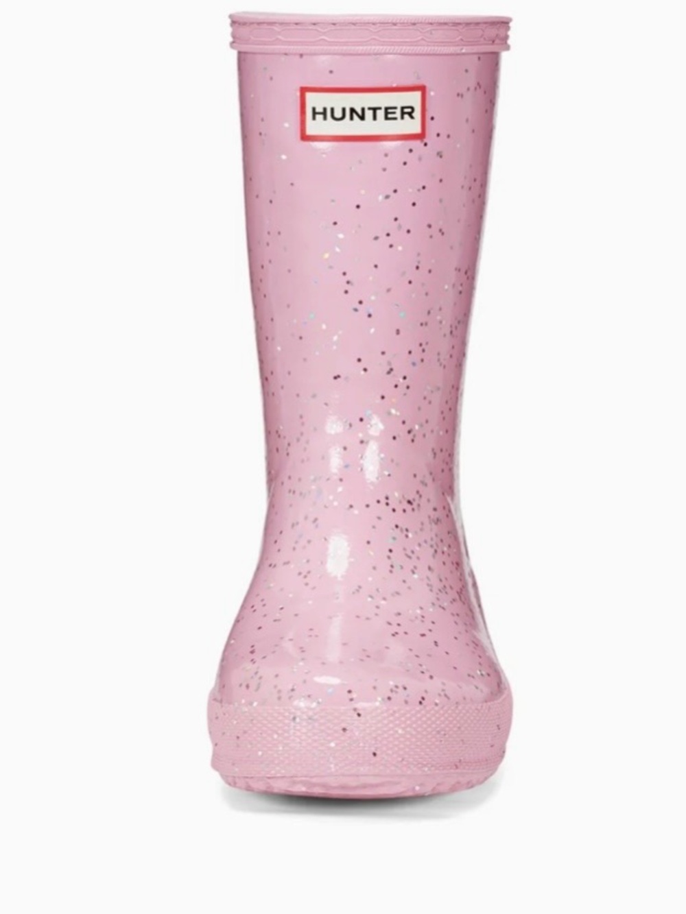 Hunter Pink Glitter Rain Boot